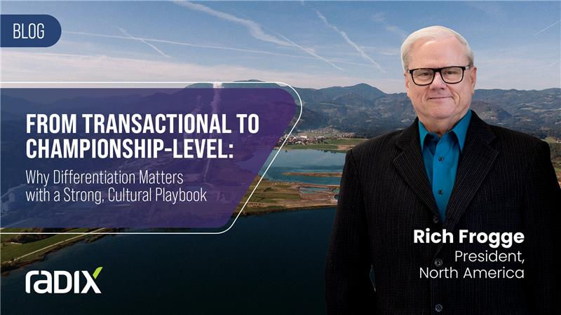 From Transactional to Championship-Level: Why Differentiation Matters with a Strong, Cultural Playbook