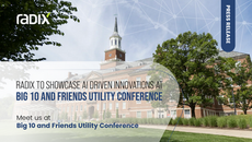 Radix and University of Missouri to Showcase AI-driven facility optimization at the Big 10 and Friends Utilities Conference