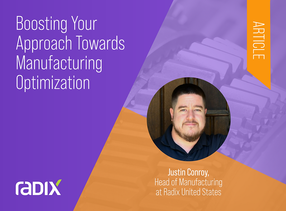 Boosting Your Approach Towards Manufacturing Optimization