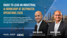 Radix to Lead an Industrial AI Workshop at Deepwater Operations 2026