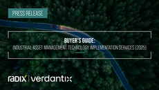 Radix Recognized by Verdantix Buyer’s Guide: Industrial Asset Management Technology Implementation Services (2025)