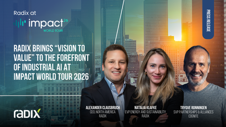 Radix brings 'Vision to Value' to the Forefront of Industrial AI at Impact World Tour 2026