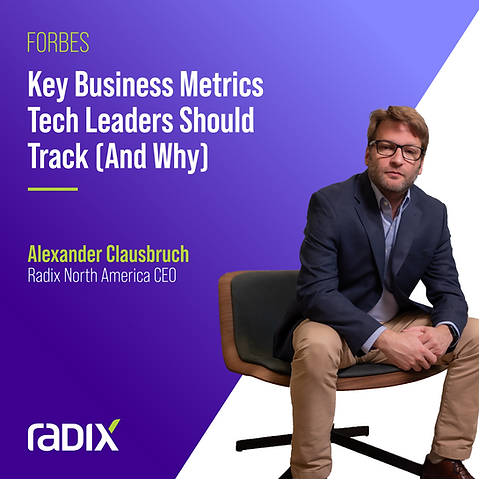 Forbes - Key Business Metrics Tech Leaders Should Track (And Why)