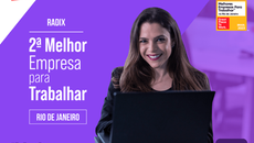 Radix remains at the top of the ranking among the best companies to work for in Rio de Janeiro