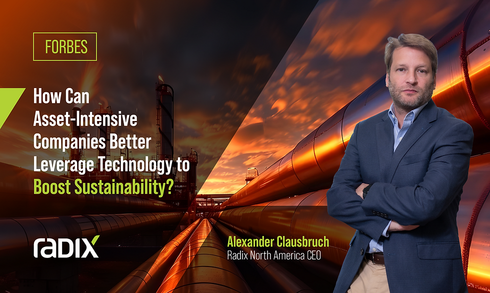 How Can Asset-Intensive Companies Better Leverage Technology to Boost Sustainability?