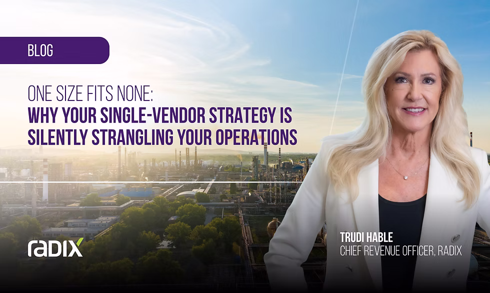 ONE SIZE FITS NONE: WHY YOUR SINGLE-VENDOR STRATEGY IS SILENTLY STRANGLING YOUR OPERATIONS