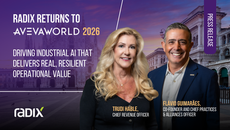 Radix Returns to AVEVA WORLD 2026  Driving industrial AI that delivers real, resilient operational value 