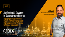 Achieving AI Success in Downstream Energy  Replacing the Hype with Value in Using Artificial Intelligence to Improve Operational Efficiency, Safety and Sustainability. 