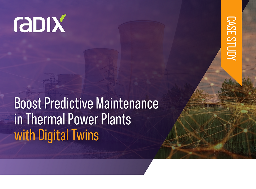 Boost Predictive Maintenance in Thermal Power Plants with Digital Twins
