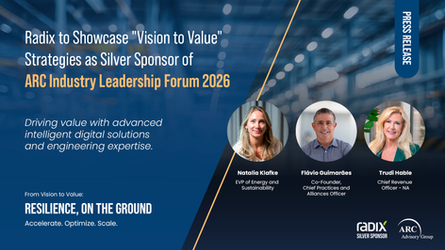 Radix to Showcase "Vision to Value" Strategies as Silver Sponsor of ARC Industry Leadership Forum 2026